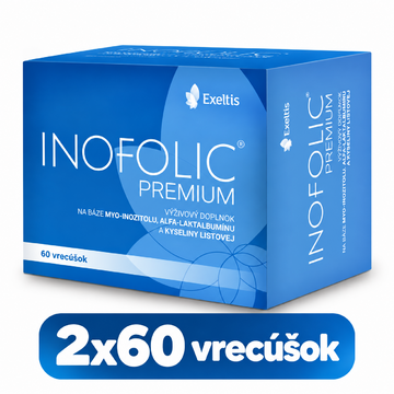 Inofolic premium 2x60 vrecúšok - výhodné dvojbalenie na 2mes - inofolic premium 2x60