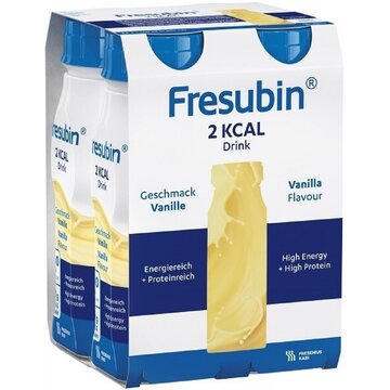 Fresubin 2 kcal drink, príchuť vanilková 4x200 ml (800 ml) - fresubin 4x200 vanilka
