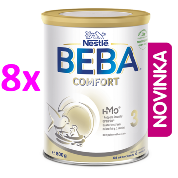 Beba comfort 3 hmo 800g 8ks - c3_novinka