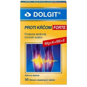 DOLGIT PROTI KŔČOM FORTE tbl 1x56 ks obrázok