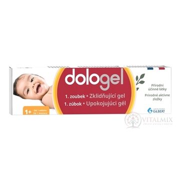 dologel 1. zúbok upokojujúci gél na ďasná, od 1 mesiaca 1x25 ml obrázok