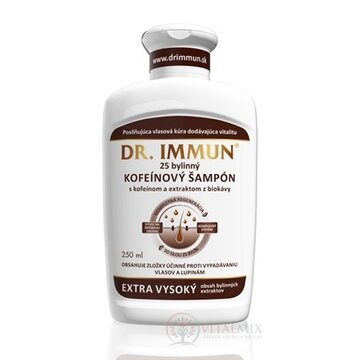 DR. IMMUN Kofeínový šampón 25 bylinný, 1x250 ml obrázok