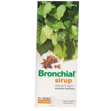 Dr. Müller BRONCHIAL sirup s extraktom brečtanu a vitamínom C, 1x300 g obrázok