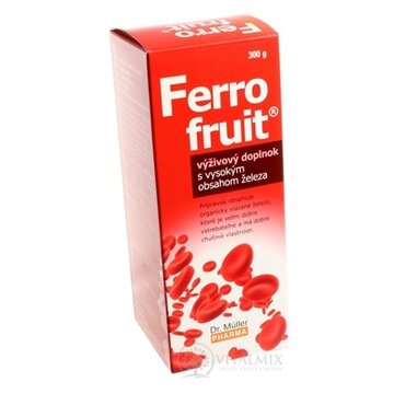 Dr. Müller FERRO FRUIT Sirup s vysokým obsahom železa 1x300 g obrázok