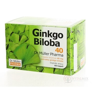 Dr. Müller GINKGO BILOBA 40 mg cps 1x60 ks obrázok