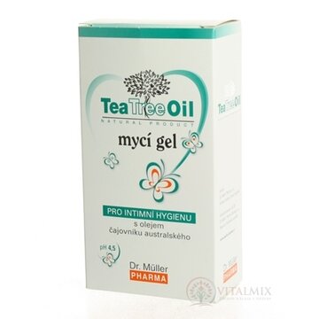 Dr. Müller Tea Tree Oil UMÝVACÍ GÉL na intímnu hygienu 1x200 ml obrázok
