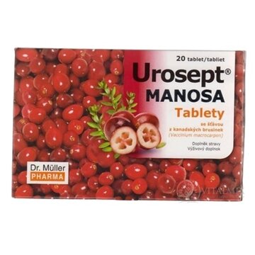 Dr. Müller Urosept MANOSA tbl 1x20 ks obrázok