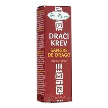 Dr. Popov DRAČIA KRV - Sangre de Drago kvapky 1x30 ml obrázok