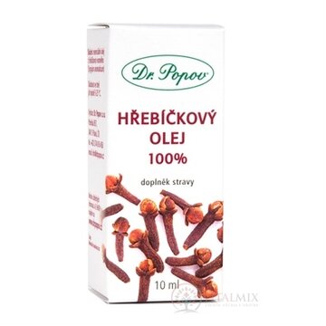 Dr. Popov Klinčekový olej 100 % z klinčekovca vonného 1x10 ml obrázok