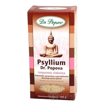 DR. POPOV PSYLLIUM rozpustná vláknina 1x100 g obrázok