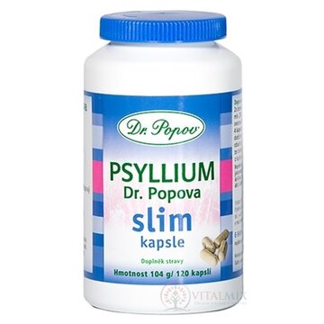 DR. POPOV PSYLLIUM SLIM cps 1x120 ks obrázok