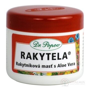 DR. POPOV RAKYTELA rakytníková masť s Aloe Vera 1x50 ml obrázok
