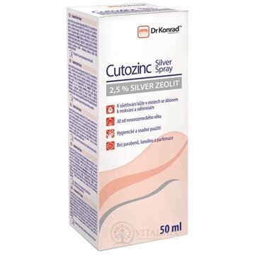 Dr Konrad Cutozinc Silver Spray 1x50 ml obrázok