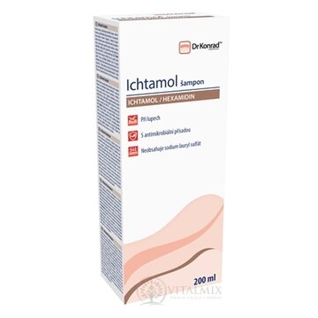 Dr Konrad Ichtamol šampón 1x200 ml obrázok