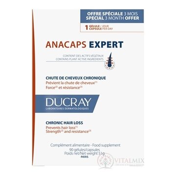 DUCRAY ANACAPS EXPERT cps 1x90 ks obrázok