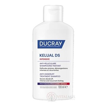 DUCRAY KELUAL DS INTENSIVE Šampón ošetrujúci, proti lupinám 1x100 ml obrázok