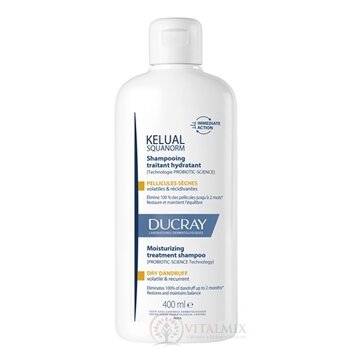 DUCRAY KELUAL SQUANORM Šampón proti suchým lupinám, ošetrujúci, hydratačný 1x400 ml obrázok