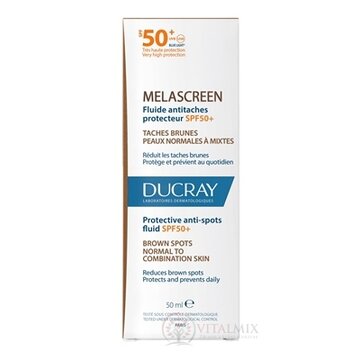DUCRAY MELASCREEN Ochranný fluid SPF50+ proti pigmentovým škvrnám 1x50 ml obrázok