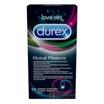 DUREX Mutual Pleasure kondóm s benzokaínom 1x10 ks obrázok