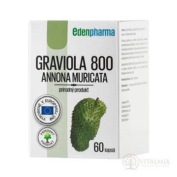EDENPharma GRAVIOLA 800 cps 1x60 ks obrázok