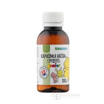 EDENPharma KAPUCÍNKA väčšia + SKOROCEL Junior roztok, extrakt 1x100 ml obrázok