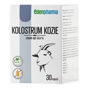 EDENPharma KOLOSTRUM KOZIE cps 1x30 ks obrázok