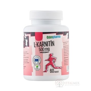 EDENPharma L-KARNITIN 500 mg cps 1x60 ks obrázok