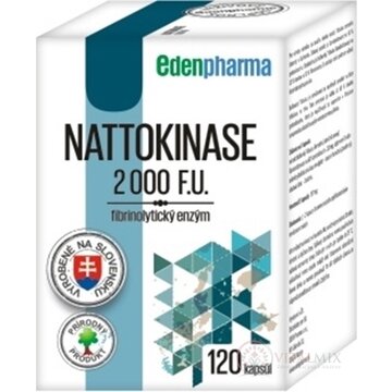 EDENPharma NATTOKINASE 2000 F.U. cps 1x120 ks obrázok