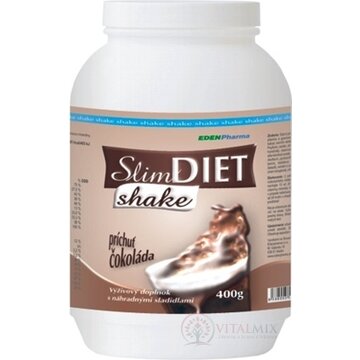 EDENPharma SLIM DIET SHAKE plv (príchuť Čokoláda) 1x400 g obrázok
