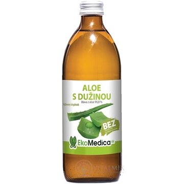 EkoMedica SK ALOE S DUŽINOU šťava z aloe 99,8% 1x500 ml obrázok