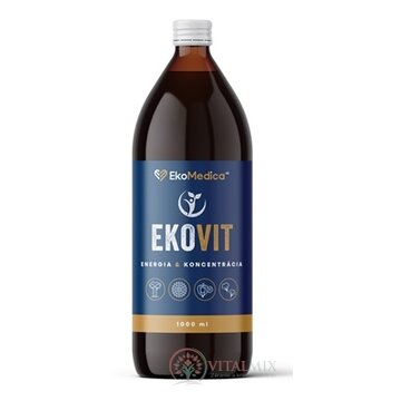 EkoMedica SK EKOVIT Energia a Koncentrácia nápoj 1x1000 ml obrázok