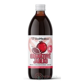 EkoMedica SK GRANATOVE JABLKO šťava z granátového jablka 1x500 ml obrázok