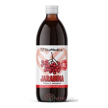 EkoMedica SK JARABINA šťava z jarabiny vtáčej 1x500 ml obrázok