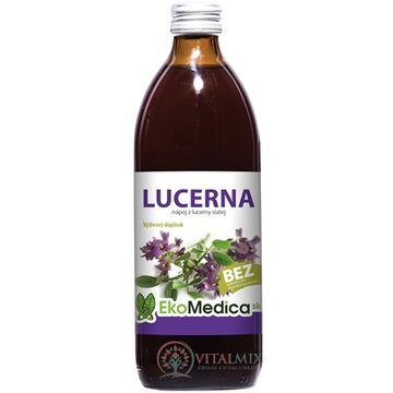 EkoMedica SK LUCERNA nápoj z lucerny siatej 1x500 ml obrázok
