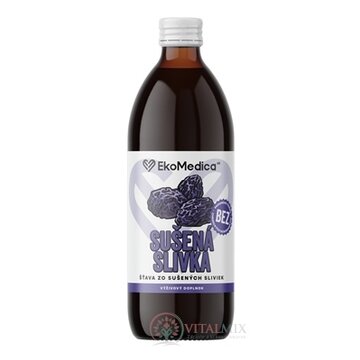 EkoMedica SK SUŠENÁ SLIVKA šťava zo sušených sliviek 1x500 ml obrázok