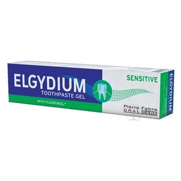 ELGYDIUM SENSITIVE gélová zubná pasta s fluorinolom k ochrane citlivých zubov 1x75 ml obrázok