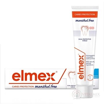 ELMEX BEZMENTOLOVÁ ZUBNÁ PASTA 1x75 ml obrázok