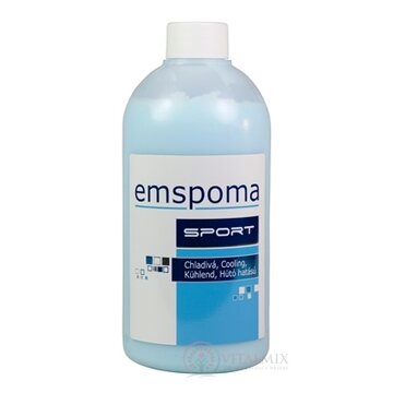 EMSPOMA Chladivá - modrá "M" masážna emulzia 1x500 ml obrázok