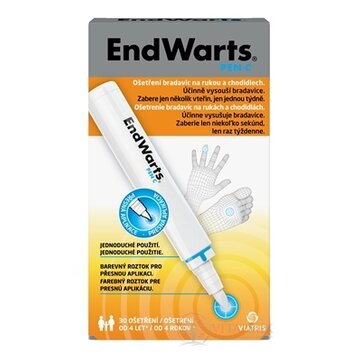 EndWarts PEN C roztok kyseliny mravčej v pere na vysušenie bradavíc 1x3 ml obrázok
