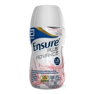Ensure PLUS ADVANCE jahodová príchuť (inov. 2024) 24x220 ml obrázok