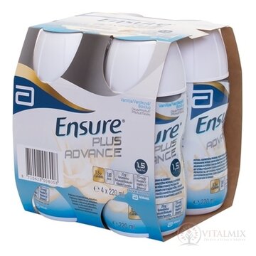 Ensure PLUS ADVANCE vanilková príchuť 4x220 ml obrázok