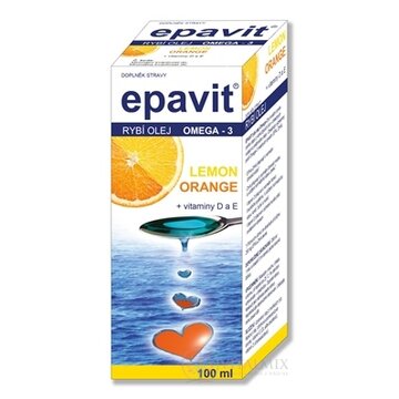 EPAVIT Rybí olej Omega-3 1x100 ml obrázok