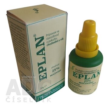 EPLAN Gél 25 % Urea na pokožku chodidiel a rúk 1x30 g obrázok