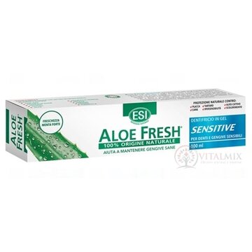 ESI ALOE FRESH Sensitive gélová zubná pasta 1x100 ml obrázok