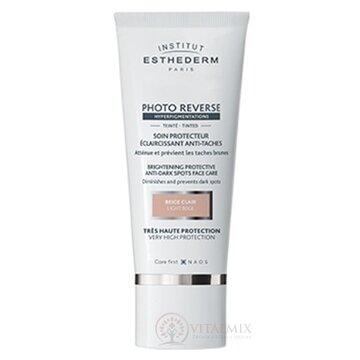 ESTHEDERM PHOTO REVERSE BRIGHTENING FACE CARE ochranný krém, svetlý odtieň 1x50 ml obrázok