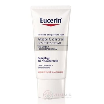 Eucerin AtopiControl Pleťový krém pre suchú pleť 1x50 ml obrázok