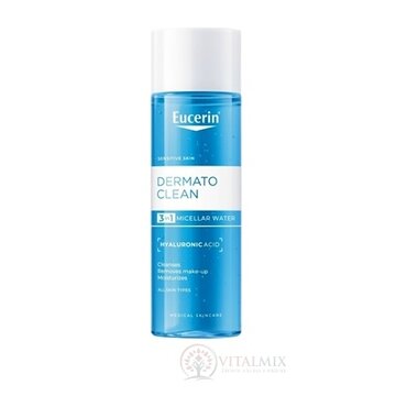 Eucerin DermatoCLEAN HYALURON Micelárna VODA 3v1 citlivá pleť 1x200 ml obrázok