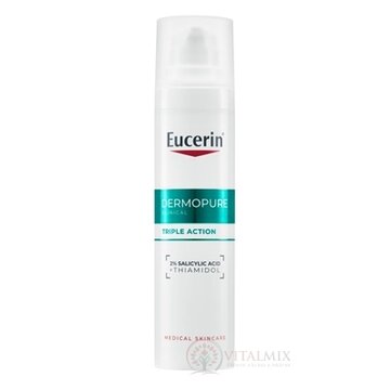 Eucerin DERMOPURE CLINICAL Fluid trojitý účinok pleť so sklonom k akné 1x40 ml obrázok