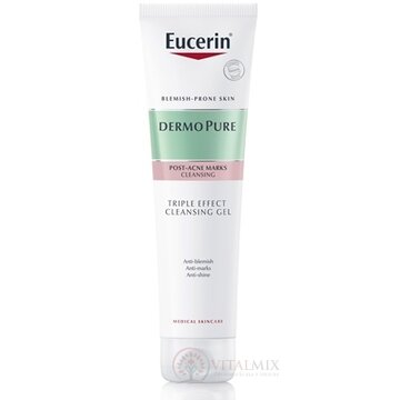Eucerin DERMOPURE Exfoliačný čistiaci gél s trojitým účinkom proti nedokonalostiam pleti 1x150 ml obrázok