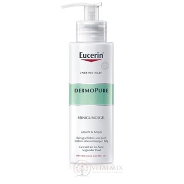 Eucerin DERMOPURE hĺbkovo čistiaci gél problematická pleť 1x400 ml obrázok